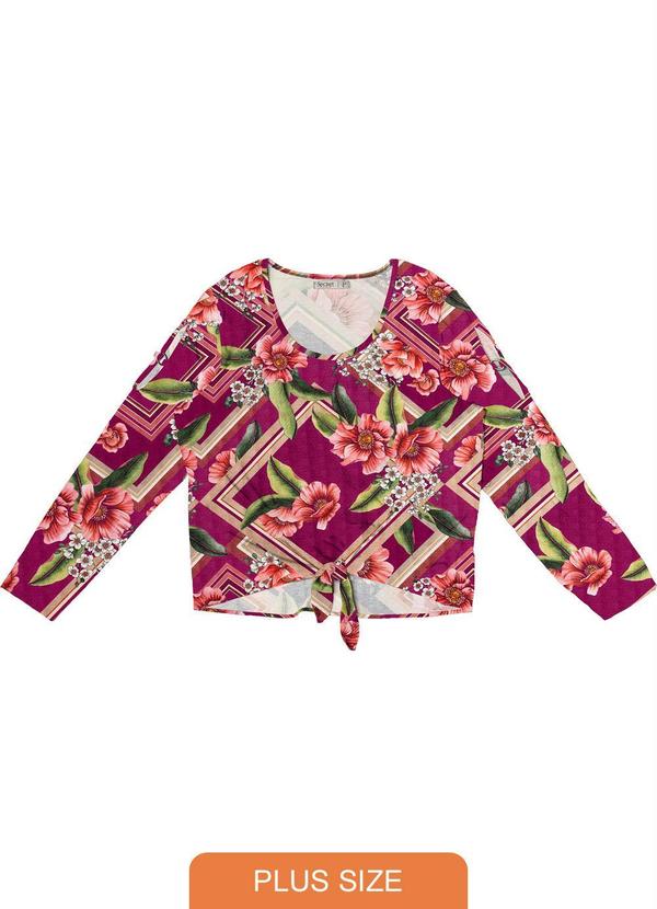 Secret Glam - Blusa Rosa 4