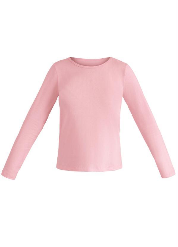 Moda Pop - Blusa Rosê com Manga Longa 5