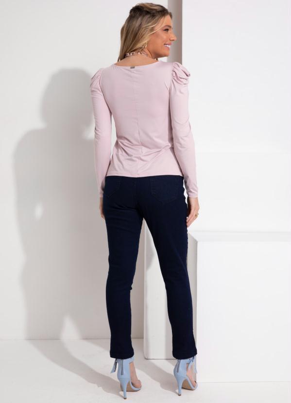 Quintess - Blusa Rose com Mangas Bufantes 4
