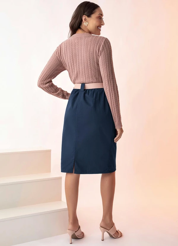 Rosalie - Blusa Rosê Maquinetada 4