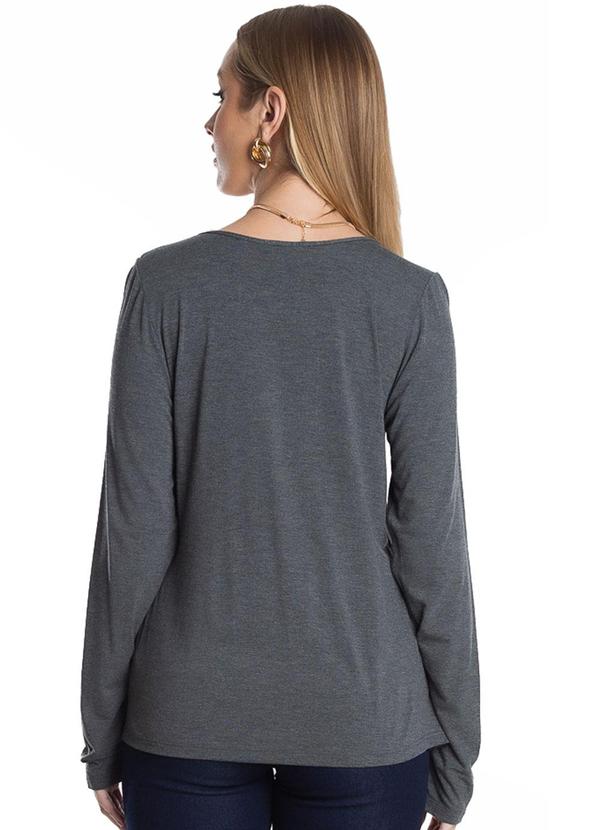 Rovitex - Blusa Cinza 2