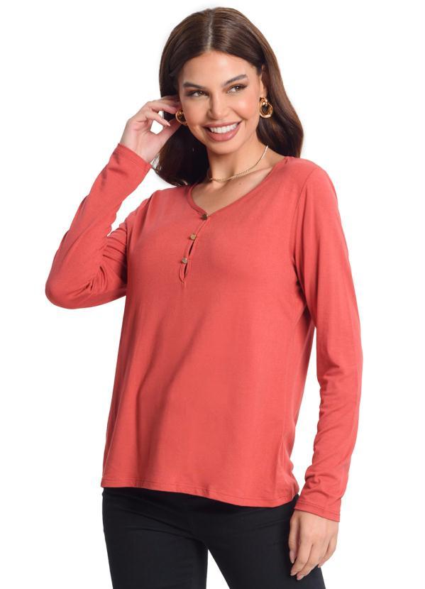 Rovitex - Blusa Rovitex Marrom