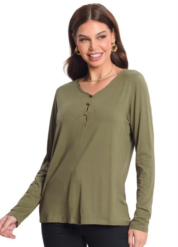 Rovitex - Blusa Rovitex Verde