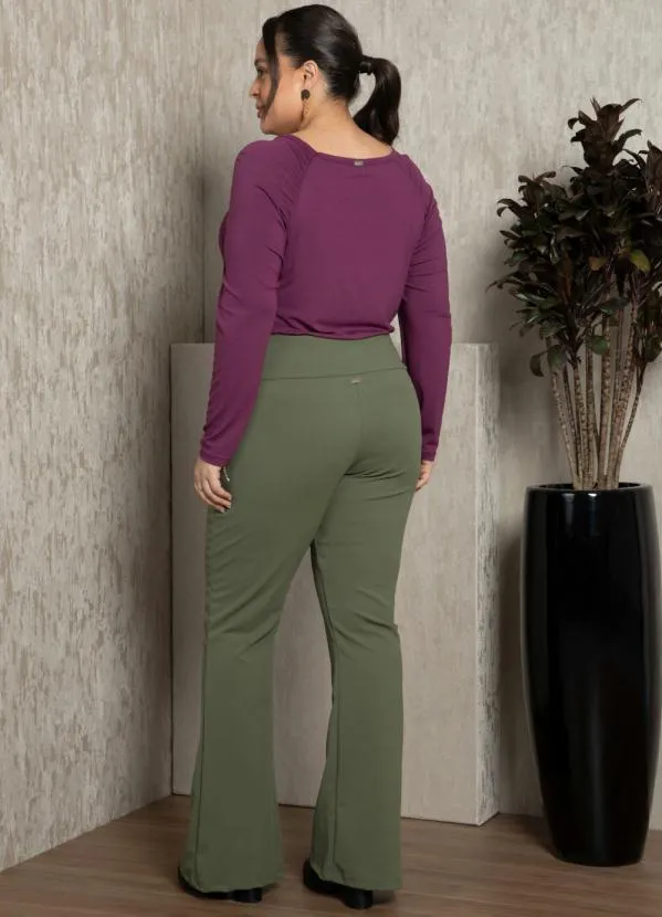 Quintess - Blusa Roxa com Mangas Raglan Franzidas 10