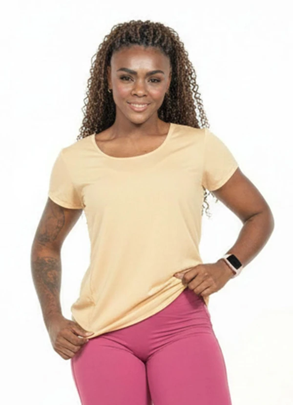 Cobertura - Blusa Sport Feminina Bege