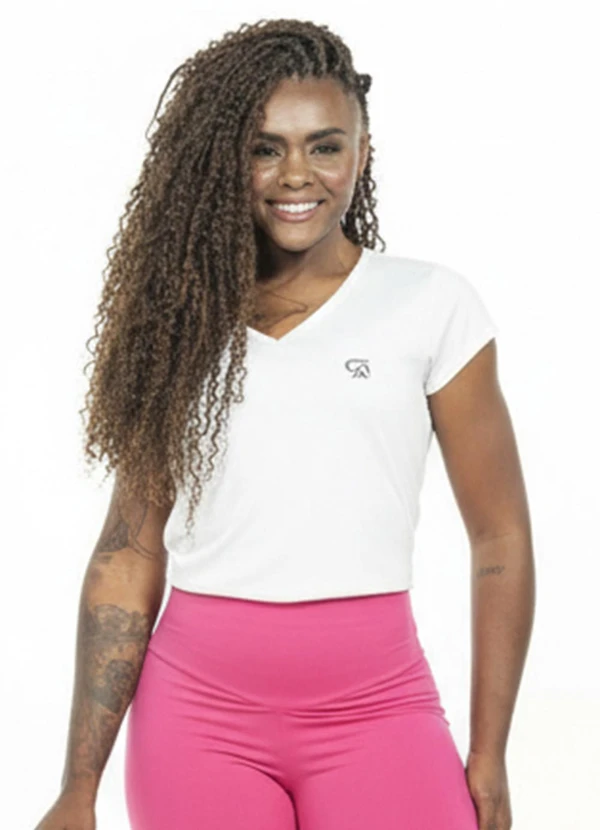 Cobertura - Blusa Sport Feminina Branco