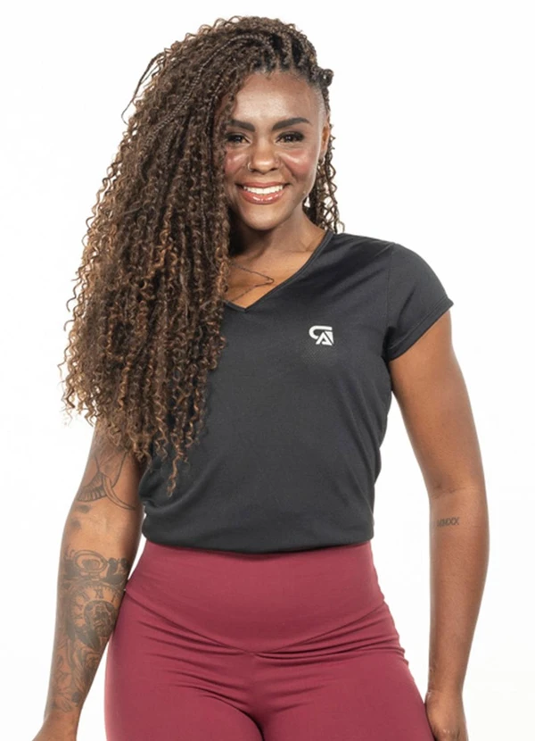 Cobertura - Blusa Sport Feminina Preto