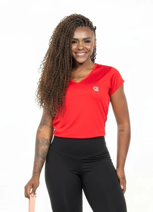 Cobertura - Blusa Sport Feminina Vermelho - COBERTURA