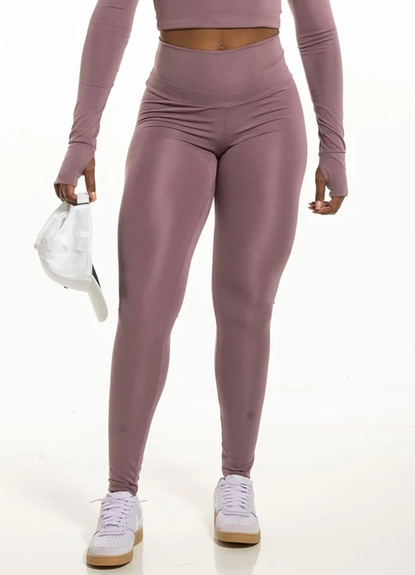 Cobertura - Blusa Sport Manga Longa Roxo
