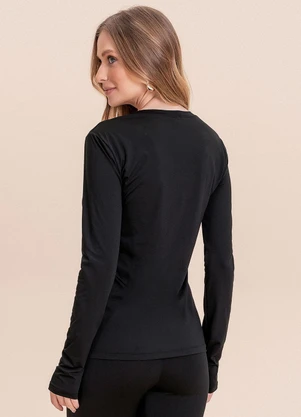 Angel - Blusa Termica Basic Preto - ANGEL