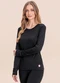 Angel - Blusa Termica Basic Preto - variação: Preto