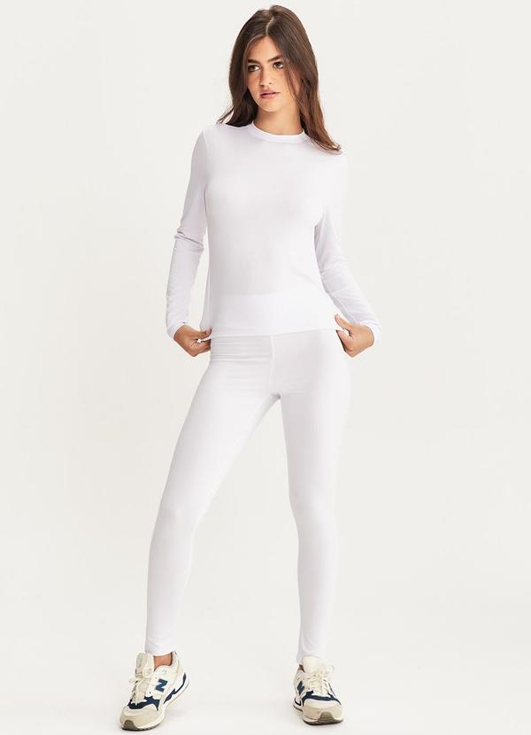 Alma - Blusa Térmica Básica Branca 3