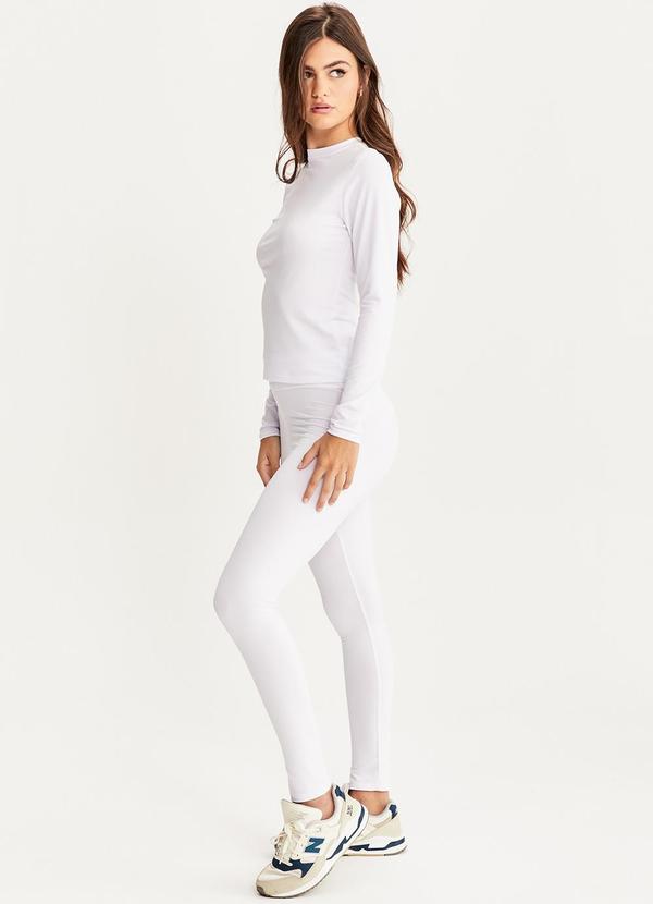 Alma - Blusa Térmica Básica Branca 5