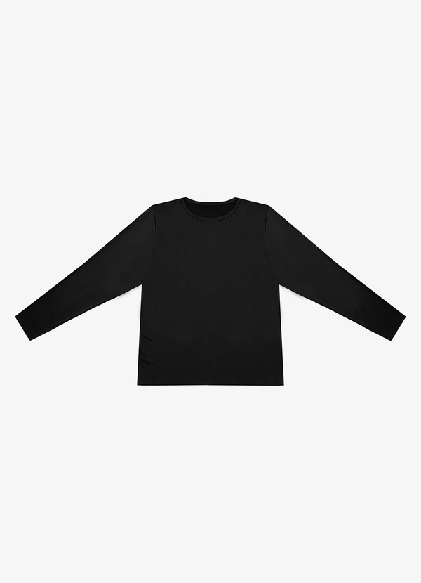 Select - Blusa Térmica Feminina Proteção Uv Preto 1