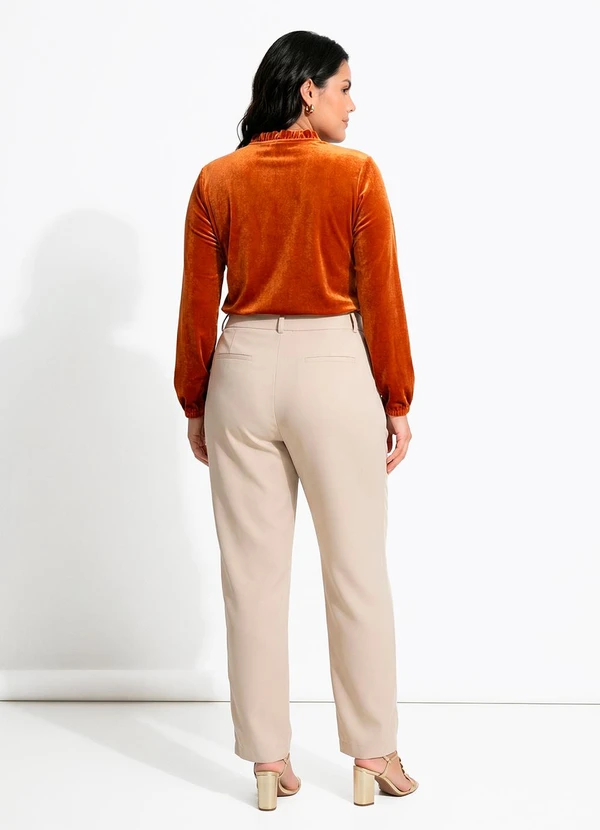 Quintess - Blusa Terracota em Veludo 15
