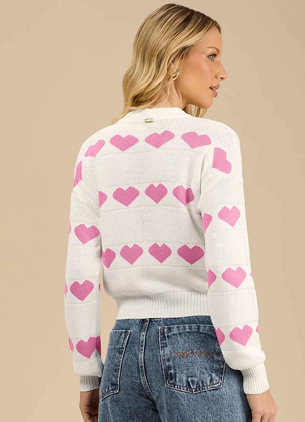 Angel - Blusa Tricot Branco 2