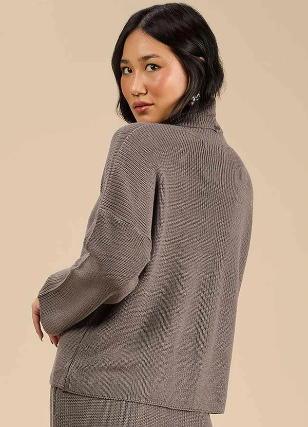 Angel - Blusa Tricot Cinza 2