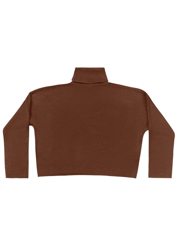 Angel - Blusa Tricot Marrom 3