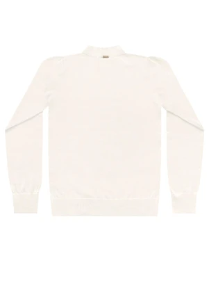 Angel - Blusa Tricot Bege - ANGEL