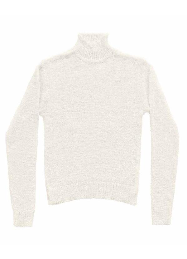 Angel - Blusa Tricot Branco