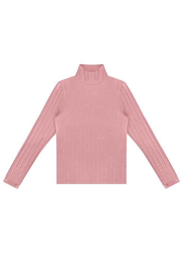 Endless - Blusa Tricot Feminina Manga Longa Rosa