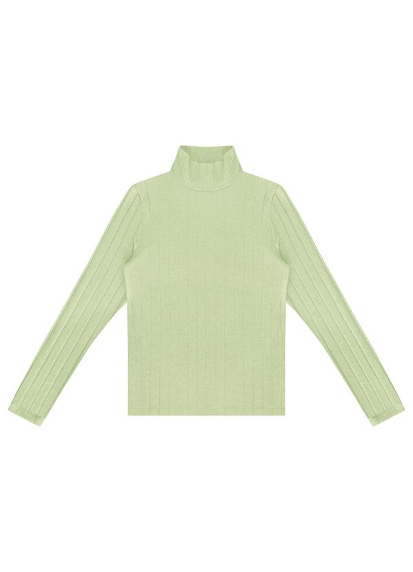 Endless - Blusa Tricot Feminina Manga Longa Verde