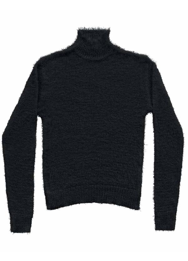 Angel - Blusa Tricot Preto