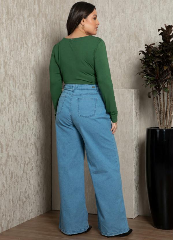 Quintess - Blusa Verde com Torção no Decote 10