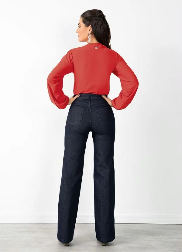 Quintess - Blusa Vermelha com Gota 6