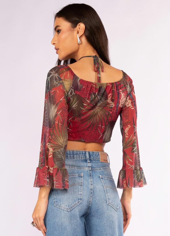 Doce Trama - Blusa Vermelho 2