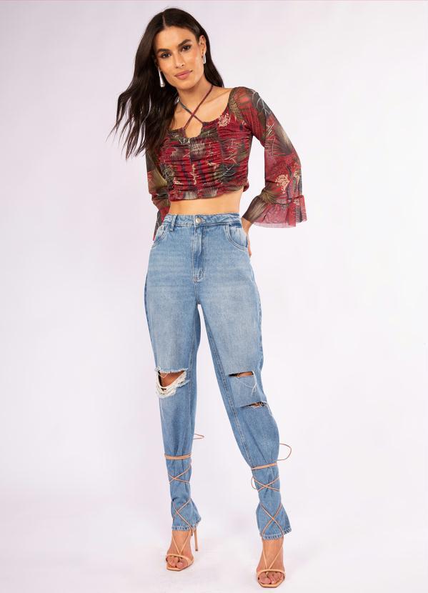 Doce Trama - Blusa Vermelho 3