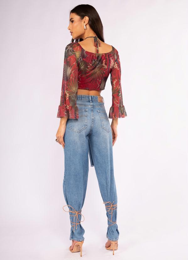 Doce Trama - Blusa Vermelho 4