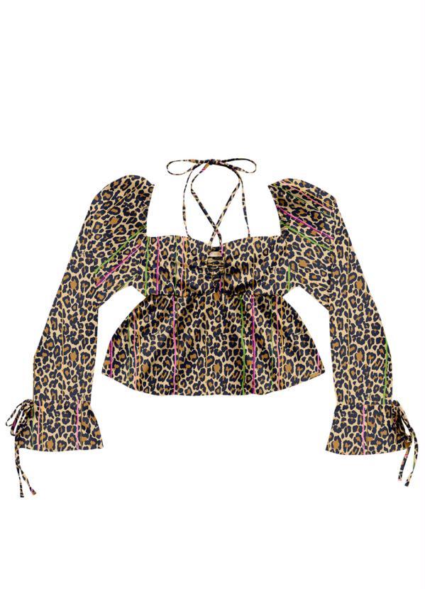 Angel - Blusa Viscose Estampada Estampado 1