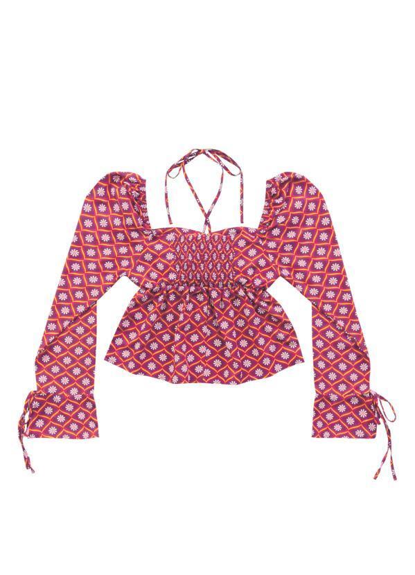 Angel - Blusa Viscose Estampada Estampado 3