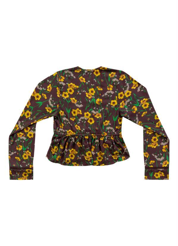 Angel - Blusa Viscose Manga Longa Estampado 4