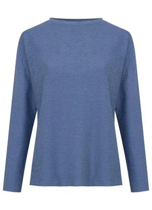 Basicamente - Blusão Algodão Desfibrado Linho Feminino - BASICAMENTE