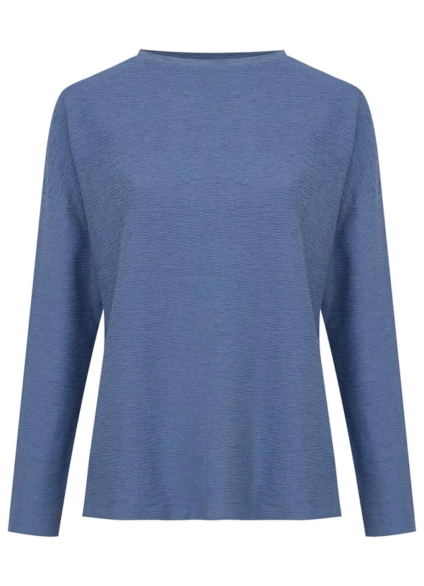 Basicamente - Blusão Algodão Desfibrado Linho Feminino