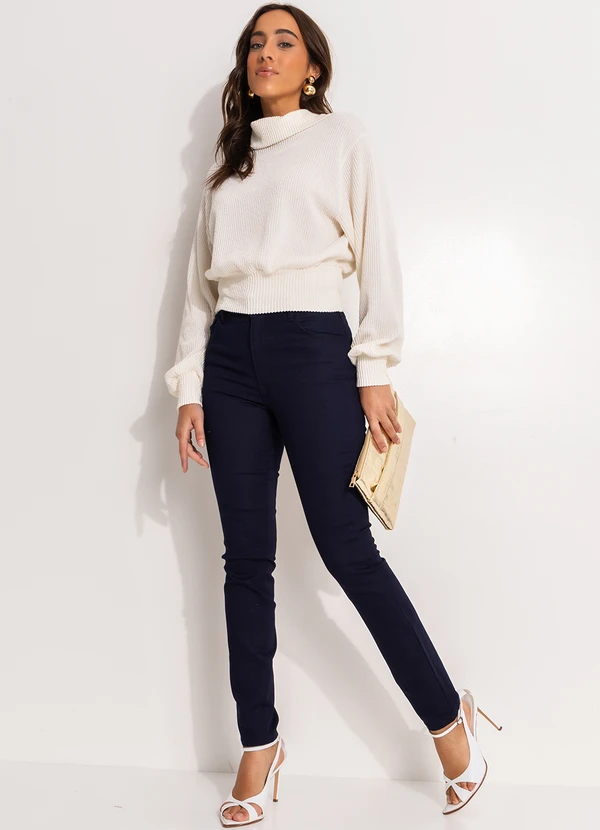 Forum - Blusão Canelado Off White 4