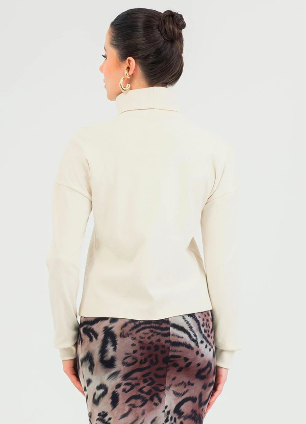 Cativa - Blusão em Algodão Bege 2