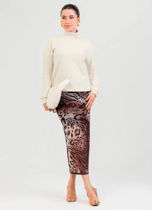 Cativa - Blusão em Algodão Bege 3