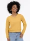 Habana - Blusão em Tecido Texturizado Off White - variação: Amarelo Médio