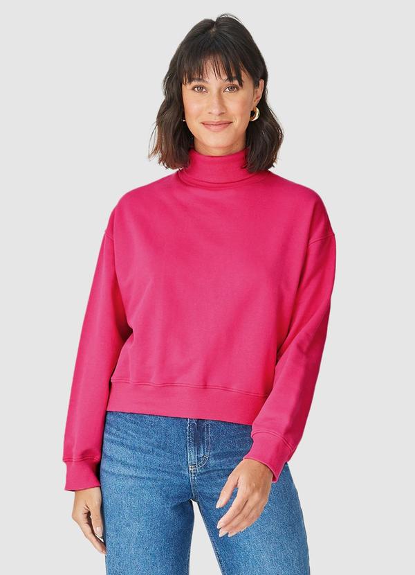 Malwee - Blusão Feminino Flanelado Rosa