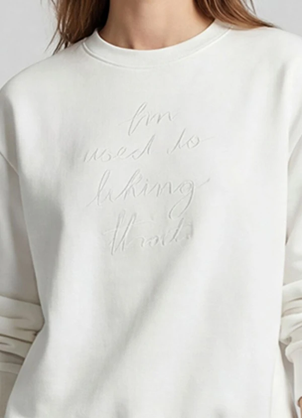 Rovitex - Blusão Feminino Moletom Peluciado Bege 3