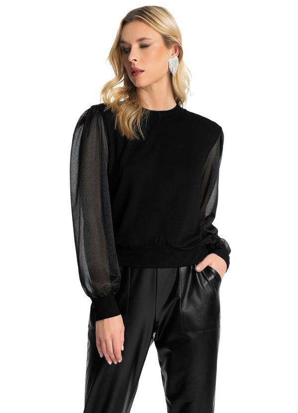 Rovitex - Blusão Feminino Preto