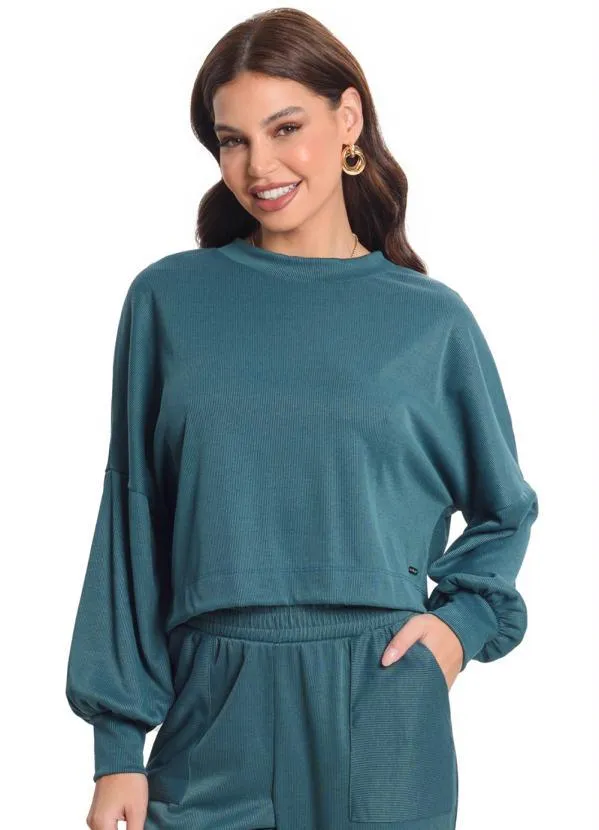 Rovitex - Blusão Feminino Ribana Verde 1