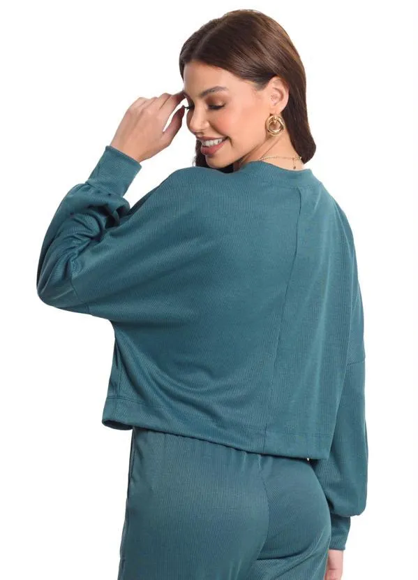 Rovitex - Blusão Feminino Ribana Verde 2