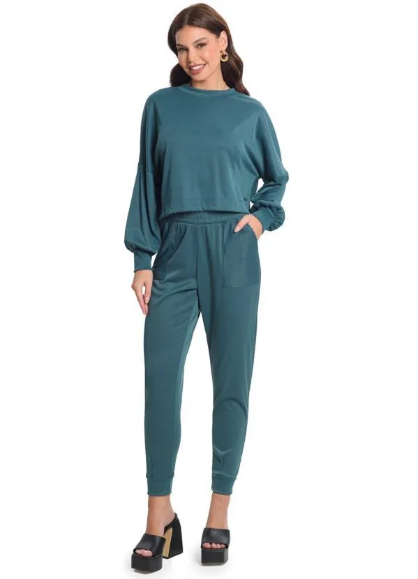 Rovitex - Blusão Feminino Ribana Verde 3