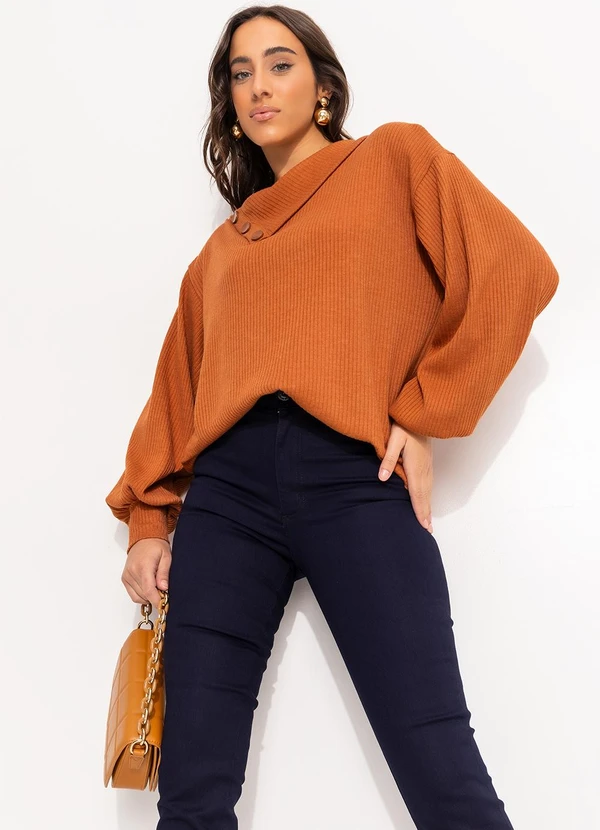 Forum - Blusão Marrom 6