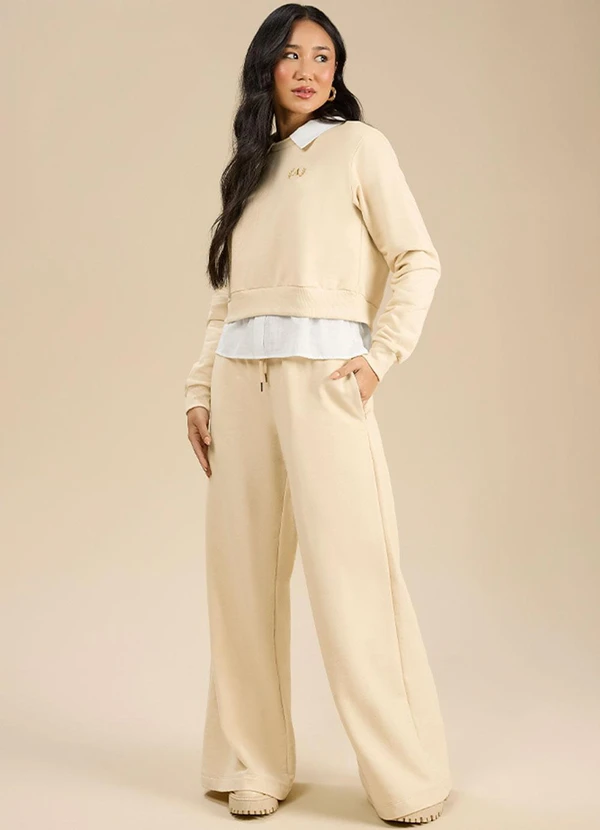 Angel - Blusão Moletom Bege 3