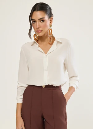 Naguchi - Camisa com Botoes Off White - NAGUCHI
